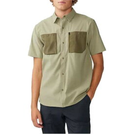 【送料無料】 マウンテンハードウェア メンズ シャツ トップス Mountain Hardwear Trail Sender Short-Sleeve - Men's Mantis Green/Combat Green