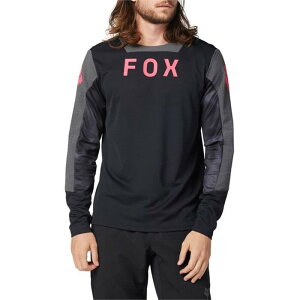 �t�H�b�N�X���[�V���O �����Y �g�b�v�X T�V���c �W���[�W�[ ���� Fox Racing Defend Long-Sleeve Jersey Taunt Black �u���b�N