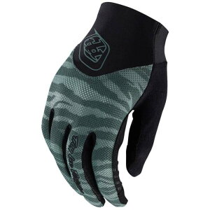 gC[fUC fB[X ANZT[  Troy Lee Designs Ace 2.0 Bike Gloves - Women's Tiger Steel Green