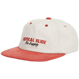 【送料無料】 ティーシーエスエス メンズ 帽子 アクセサリー The Critical Slide Society Supply Cap Red