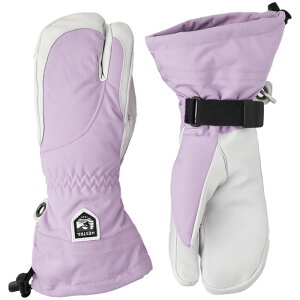 �w�X�g�� ���f�B�[�X �A�N�Z�T���[ ��� Hestra Heli 3-Finger Mittens - Women's Syringa/Off White �I�t�z���C�g