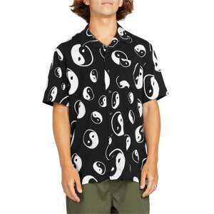 �{���R�� �����Y �g�b�v�X �V���c ���� Volcom Purestone Short-Sleeve Shirt - Men's Black �u���b�N