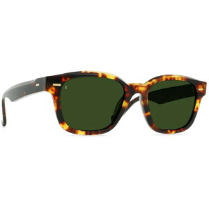C Y ANZT[ TOXEACEFA RAEN Carby Sunglasses Ristretto Tortoise/Bottle Green O[