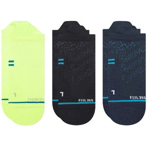 �X�^���X �����Y �A���_�[�E�F�A �C�� Stance Athletic Tab 3-Pack Socks Volt