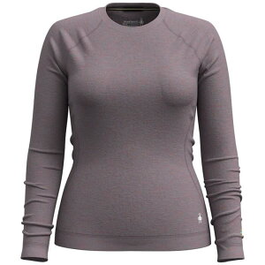 �X�}�[�g�E�[�� ���f�B�[�X �g�b�v�X �V���c Smartwool Classic Thermal Merino Base Layer Crew Top - Women's Chalk Violet Heather �`���[�N