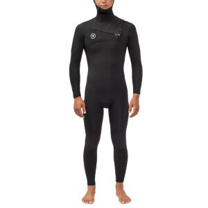 ���B�X�� �����Y ���� �㉺�Z�b�g Vissla 7 Seas 5/4/3 Chest Zip Hooded Wetsuit Black �u���b�N