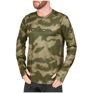�{���R�� �����Y �g�b�v�X �V���c Volcom V-Science Crew - Men's Camouflage