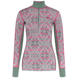 �J�� �c���[ ���f�B�[�X �g�b�v�X �V���c Kari Traa Else Half-Zip Top - Women's Sage �Z�[�W