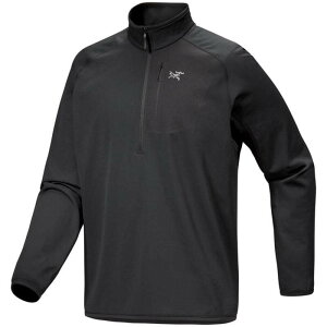 yz A[NeNX Y p[J[EXEFbg AE^[ Arc'teryx Delta 1/2 Zip - Men's Black X