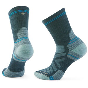 �X�}�[�g�E�[�� ���f�B�[�X �A���_�[�E�F�A �C�� Smartwool Hike Targeted Cushion Mid Crew Socks - Women's Twilight Blue �u���[