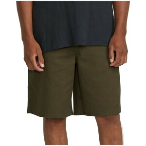 �{���R�� �����Y �{�g���X �n�[�t�p���c�E�V���[�c Volcom Billow Short 22 - Men's Wren