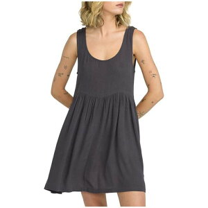 �{���R�� ���f�B�[�X �g�b�v�X �����s�[�X Volcom Lived In Baddie Dress - Women's Vintage Black �u���b�N