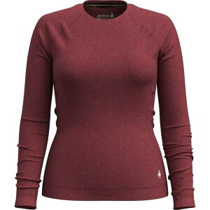 yz X}[gE[ fB[X Vc gbvX Smartwool Classic Thermal Merino Base Layer Crew Top - Women's Currant Heather