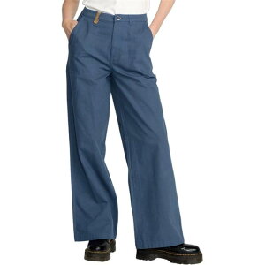 �{���R�� ���f�B�[�X �{�g���X �J�W���A���p���c �p���c Volcom Full Cut Work Pants - Women's Harbor Blue �u���[