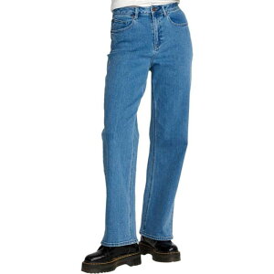 �{���R�� ���f�B�[�X �{�g���X �J�W���A���p���c �p���c Volcom Stoned BF Hirise Pants - Women's Deep River Blues