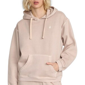 �{���R�� ���f�B�[�X �A�E�^�[ �p�[�J�[�E�X�E�F�b�g �t���[�X �p�[�J�[ Volcom Stone Soft Fleece Hoodie - Women's Khakiest �X�g�[��