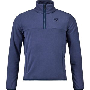 ���V�j���[�� �����Y �A�E�^�[ �p�[�J�[�E�X�E�F�b�g �t���[�X Rossignol Strawpile Half-Zip Fleece - Men's True Night Blue �u���[