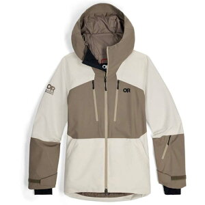 �A�E�g�h�A���T�[�` ���f�B�[�X �A�E�^�[ �W���P�b�g�E�u���]�� �W���P�b�g Outdoor Research Powderverse Jacket - Women's Oyster/Sable
