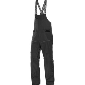 �T������ �����Y �{�g���X �J�W���A���p���c Salomon Scrambler GORE-TEX Bibs - Men's Deep Black �u���b�N