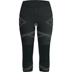 �X�}�[�g�E�[�� ���f�B�[�X �{�g���X �J�W���A���p���c �j�b�g Smartwool Intraknit Thermal Merino Base Layer 3/4 Bottom - Women's Black/White �z���C�g