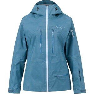 �t���C���[ ���f�B�[�X �A�E�^�[ �W���P�b�g�E�u���]�� �W���P�b�g Flylow Domino GORE-TEX 3L Jacket - Women's Ocean