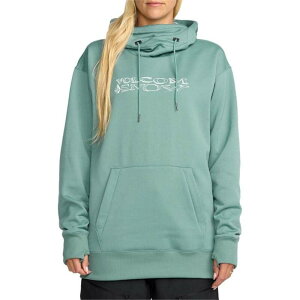 �{���R�� ���f�B�[�X �A�E�^�[ �p�[�J�[�E�X�E�F�b�g �t���[�X Volcom Riding Hydro Pullover Fleece - Women's Arctic Blue �u���[