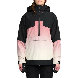�{���R�� ���f�B�[�X �A�E�^�[ �W���P�b�g�E�u���]�� �W���P�b�g Volcom Fern Insulated GORE-TEX Pullover Jacket - Women's Mesa Rose