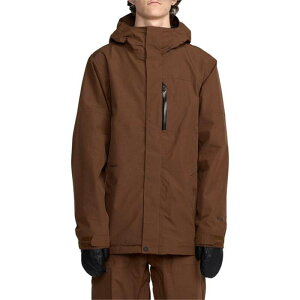 �{���R�� �����Y �A�E�^�[ �W���P�b�g�E�u���]�� �W���P�b�g Volcom L GORE-TEX Jacket - Men's Brown �u���E��
