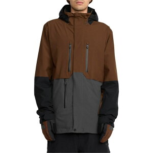 �{���R�� �����Y �A�E�^�[ �W���P�b�g�E�u���]�� �W���P�b�g Volcom RNGE Stretch 30K Jacket - Men's Brown �u���E��
