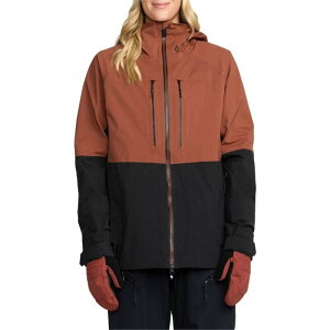 �{���R�� ���f�B�[�X �A�E�^�[ �W���P�b�g�E�u���]�� �W���P�b�g Volcom VS 3L Stretch GORE-TEX Jacket - Women's Henna