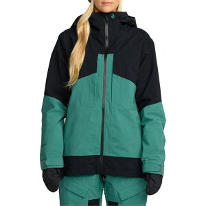 �{���R�� ���f�B�[�X �A�E�^�[ �W���P�b�g�E�u���]�� �W���P�b�g Volcom AT Stretch GORE-TEX Jacket - Women's Spruce Green �O���[��