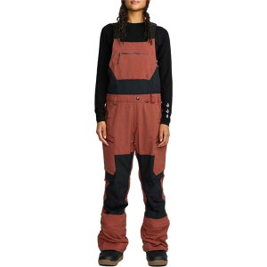 �{���R�� ���f�B�[�X �{�g���X �J�W���A���p���c �I�[�o�[�I�[�� Volcom Ash Stretch GORE-TEX Bib Overalls - Women's Henna �A�b�V��