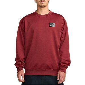 �{���R�� �����Y �A�E�^�[ �p�[�J�[�E�X�E�F�b�g �t���[�X Volcom Hydro Crew Fleece - Men's Burnt Red ���b�h