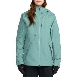 �{���R�� ���f�B�[�X �A�E�^�[ �W���P�b�g�E�u���]�� �W���P�b�g Volcom KOA TDS Infrared GORE-TEX Jacket - Women's Arctic Blue �u���[