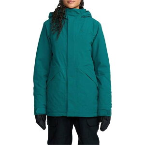 �{���R�� ���f�B�[�X �A�E�^�[ �W���P�b�g�E�u���]�� �W���P�b�g Volcom Shelter 20K 3D Stretch Jacket - Women's Atlantic Deep