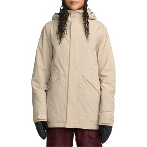 �{���R�� ���f�B�[�X �A�E�^�[ �W���P�b�g�E�u���]�� �W���P�b�g Volcom Shelter 20K 3D Stretch Jacket - Women's Oatmeal �I�[�g�~�[��
