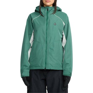 �{���R�� ���f�B�[�X �A�E�^�[ �W���P�b�g�E�u���]�� �W���P�b�g Volcom Stone Smokeshow 20K Jacket - Women's Spruce Green �O���[��