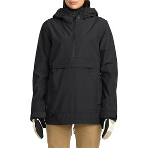 �{���R�� ���f�B�[�X �A�E�^�[ �W���P�b�g�E�u���]�� �W���P�b�g Volcom Harlan Pullover Jacket - Women's Black �u���b�N