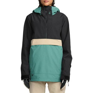 �{���R�� ���f�B�[�X �A�E�^�[ �W���P�b�g�E�u���]�� �W���P�b�g Volcom Harlan Pullover Jacket - Women's Spruce Green �O���[��