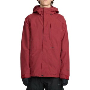 �{���R�� �����Y �A�E�^�[ �W���P�b�g�E�u���]�� �W���P�b�g Volcom DUA GORE-TEX Jacket - Men's Burnt Red ���b�h