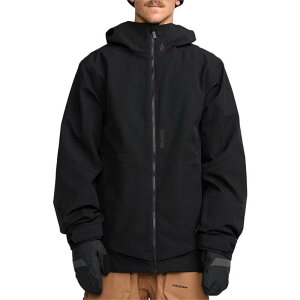 �{���R�� �����Y �A�E�^�[ �W���P�b�g�E�u���]�� �W���P�b�g Volcom Brighton Full Zip Jacket - Men's Black �u���b�N