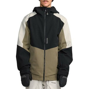 �{���R�� �����Y �A�E�^�[ �W���P�b�g�E�u���]�� �W���P�b�g Volcom Brighton Full Zip Jacket - Men's Military