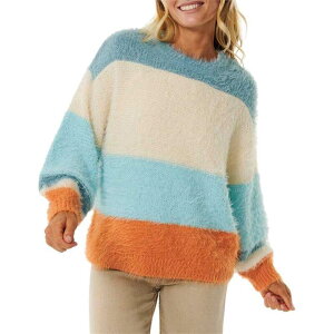 ���b�v�J�[�� ���f�B�[�X �A�E�^�[ �j�b�g�E�Z�[�^�[ Rip Curl Sunrisessionsweater - Women's Light Blue �u���[
