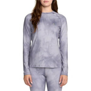 �{���R�� ���f�B�[�X �g�b�v�X �V���c Volcom V-Science Crew - Women's Lavender Aura ���x���_�[
