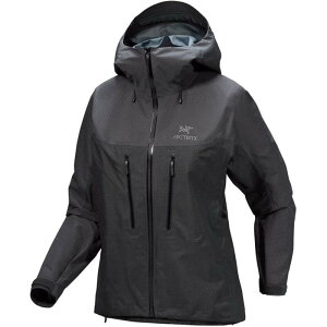 �A�[�N�e���N�X ���f�B�[�X �A�E�^�[ �W���P�b�g�E�u���]�� Arc'teryx Alpha Jacket - Women's Graphite/Black �u���b�N