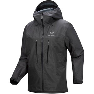 �A�[�N�e���N�X �����Y �A�E�^�[ �W���P�b�g�E�u���]�� Arc'teryx Alpha Jacket - Men's Graphite/Black �u���b�N