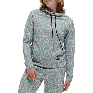 �u���b�N�X�g���b�v ���f�B�[�X �A�E�^�[ �p�[�J�[�E�X�E�F�b�g BlackStrap Baseleisure Hoodie - Women's Animo Ash �A�b�V��