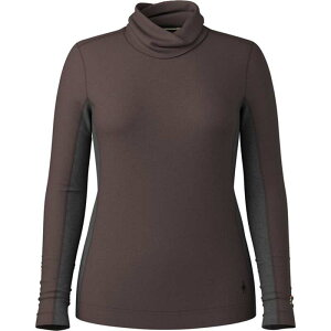 �X�}�[�g�E�[�� ���f�B�[�X �g�b�v�X �V���c ���b�N�l�b�N Smartwool Classic Thermal Merino Mock Neck Top - Women's Mink Heather �w�U�[