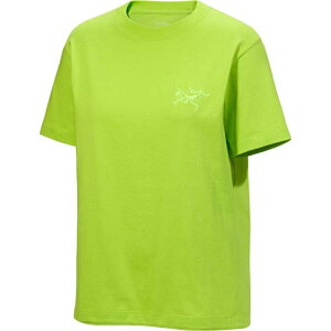 �A�[�N�e���N�X ���f�B�[�X �g�b�v�X �V���c ���� �R�b�g�� Arc'teryx Kragg Cotton Little Bird Crew Short-Sleeve T-Shirt - Women's Mantis