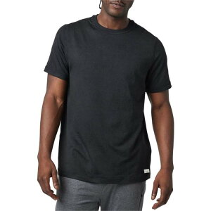 �r���I�[�� �����Y �g�b�v�X �V���c ���� Vuori Short-Sleeve Ponto Performance T-Shirt - Men's Black Heather �u���b�N